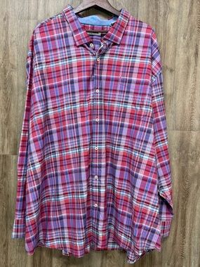 NEW Tommy Bahama Lazlo Plaid To Meet You button-down shirt